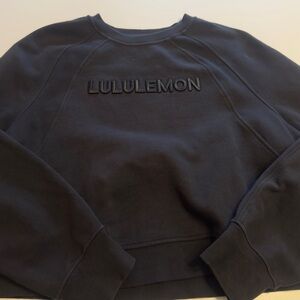 Black lululemon crewneck